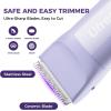 image:imageUfree 3in1 Womens Electric Razor with Ceramic Blades IPX7 Waterproof Bikini Trimmer for Women Pubic Hair Trimmer Cordless Rechargeable Shaver for Legs Armpit Valentines Gifts for Women