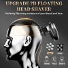 image:imageUfree 7D Rotating Head Shaver for Bald Men Magnetic Detachable Head Shaver IPX7 Waterproof Wet or Dry Electric Razor for Men LED Display Rechargeable Shaving with TypeC Charge Mens Gifts