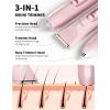 image:imageUfree Bikini Trimmer Electric Razors for Women Dual Head Pubic Body Hair Trimmer Electric Shaver for Face Legs Arm Rechargeable Lady Shaver Waterproof Summer Grooming KitPink