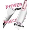 image:imageUfree Bikini Trimmer Electric Razors for Women Dual Head Pubic Body Hair Trimmer Electric Shaver for Face Legs Arm Rechargeable Lady Shaver Waterproof Summer Grooming KitWhite