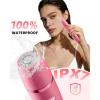 image:imageUfree Bikini Trimmer Electric Razors for Women Rechargeable Pubic Hair Trimmer Electric Shaver for Legs Body Hair Bikini Shaver IPX7 Waterproof Rose RedRose Red