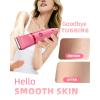image:imageUfree Bikini Trimmer Electric Razors for Women Rechargeable Pubic Hair Trimmer Electric Shaver for Legs Body Hair Bikini Shaver IPX7 Waterproof Rose RedRose Red