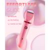 image:imageUfree Bikini Trimmer Electric Razors for Women Rechargeable Pubic Hair Trimmer Electric Shaver for Legs Body Hair Bikini Shaver IPX7 Waterproof Rose RedRose Red