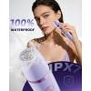 image:imageUfree Bikini Trimmer Electric Razors for Women Rechargeable Pubic Hair Trimmer Electric Shaver for Legs Body Hair Bikini Shaver IPX7 Waterproof Rose RedPurple