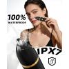 image:imageUfree Bikini Trimmer Electric Razors for Women Rechargeable Pubic Hair Trimmer Electric Shaver for Legs Body Hair Bikini Shaver IPX7 Waterproof Rose RedBlack