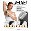 image:imageUfree Bikini Trimmer Electric Razors for Women Rechargeable Pubic Hair Trimmer Electric Shaver for Legs Body Hair Bikini Shaver IPX7 Waterproof Rose RedBlack