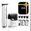 image:imageUfree Beard Trimmer and Foil Shaver Kit Electric Razors for Men Precision T Blade Hair Trimmer Waterproof Travel Shaver Cordless Clippers Set for Mustache Facial Hair Cutting Men Grooming GiftsSilver