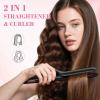 image:imageUfree 7in1 Curling Iron Set with Interchangeable Ceramic Barrels Curling Wand Set with Thermal Brush Hair Straightener and Wand Curling Iron Versatile Styling Hair Curlers Set Gifts for Women