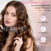 image:imageUfree 7in1 Curling Iron Set with Interchangeable Ceramic Barrels Curling Wand Set with Thermal Brush Hair Straightener and Wand Curling Iron Versatile Styling Hair Curlers Set Gifts for Women