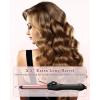 image:imageUfree Automatic Rotating Curling Iron  1 Inch Ceramic Barrel Curling Wand for Medium to Long Hair amp Beach Waves SelfSpinning Hair Curler with LCD Display 250F430F Dual Voltage Rose Gold