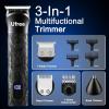 image:imageUfree Beard Trimmer Hair Clippers Mens Shaver Electric Razor Hair Trimmer for Men Cordless Barber Clippers and Trimmers Set Hair Cutting Kit for Men Grooming Gifts BlackBlack