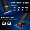 image:imageUfree Beard Trimmer Hair Clippers Mens Shaver Electric Razor Hair Trimmer for Men Cordless Barber Clippers and Trimmers Set Hair Cutting Kit for Men Grooming Gifts BlackBlack