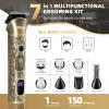 image:imageUfree Beard Trimmer for Men 7 in 1 Electric Shavers Razor Cordless Hair Trimmer Mens Grooming Kit for Body Hair Nose Face amp Mustache Birthday Gifts for Men Husband FatherBronze