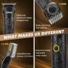 image:imageUfree Beard Trimmer for Men Electric Razor Shavers Cordless Hair Clippers 7 in 1 Beard Grooming Kit for Mustache Body Nose and Facial Gifts for MenBlack