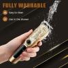 image:imageUfree Beard Trimmer for Men Waterproof Electric Razor for Nose Body Face amp Mustache Cordless Hair Clippers Shavers Grooming Kit Gifts for Men Husband FatherGold