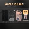 image:imageUfree Close Shave Electric Foil Shavers for Men 3Speed Electric Razor Bald Head Shavers Face Shaving Beard Trimmer with LCD Display Gifts for MenGold