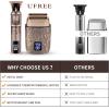 image:imageUfree Foil Shavers Electric Razor for Men Beard Trimmer Grooming Shaving Kit Hair Trimmer Cordless Head Shavers for Bald Men Barber Clippers Birthday Gifts for HimBronze
