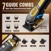 image:imageUfree Hair Clippers for Men Clippers and Trimmers Set Cordless Barber Clippers Grooming Kit Gifts for MenBlack