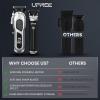 image:imageUfree Hair Clippers for Men Clippers and Trimmers Set Cordless Barber Clippers Grooming Kit Gifts for MenBlack Silver