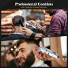 image:imageUfree Hair Clippers for Men Professional Barber Clippers and Trimmers Set Cordless Hair Clippers for Hair Cutting Kit with LED Display Electric Hair Trimmer Gifts for Men SilverSilver