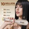 image:imageUfree Upgraded Hair Straightener Brush 5 Temps Straightening Brush with Ionic Tech Cool Air System Dense Bristles Dual Voltage Ceramic Hot Comb Women Gifts
