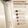 image:imageUfree Upgraded Hair Straightener Brush 5 Temps Straightening Brush with Ionic Tech Cool Air System Dense Bristles Dual Voltage Ceramic Hot Comb Women Gifts