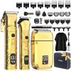 image:imageUfree 8 in 1 Professional Hair Cutting Kit Hair Clippers for Men Cordless Clippers and Trimmers Set Beard Trimmer Electric Shaver with Rechargeable Grooming Gifts for Barber amp Home Use