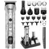 image:imageUfree Beard Trimmer for Men Electric Razor Shavers Cordless Hair Clippers 7 in 1 Beard Grooming Kit for Mustache Body Nose and Facial Gifts for MenSilver