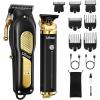 image:imageUfree Hair Clippers for Men Clippers and Trimmers Set Cordless Barber Clippers Grooming Kit Gifts for MenBlack