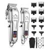 image:imageUfree Hair Clippers for Men Professional Barber Clippers and Trimmers Set Cordless Hair Clippers for Hair Cutting Kit with LED Display Electric Hair Trimmer Gifts for Men SilverSilver