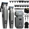 image:imageUfree Professional Clippers and Trimmers Set Cordless Hair Clippers for Men Barber Clippers Set with Travel Case25 Piece Set