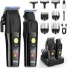 image:imageUfree Professional Cordless Hair Clippers for Men Barber Clippers amp Trimmers Set with Storage Stand Electric Shaver Complete Hair Cutting Kit Gifts for Men
