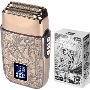 image:imageUfree Close Shave Electric Foil Shavers for Men 3Speed Electric Razor Bald Head Shavers Face Shaving Beard Trimmer with LCD Display Gifts for MenGold
