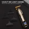 image:imageUfree Mens Beard Trimmer Zero Gapped T Blade Liners Cordless Hair Clippers Electric Razor Shavers for Men Grooming Kit for Hair Cutting Gifts for MenBlackBrown